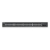 ZyXEL Zyxel GS1900-48HPv2 Riadený L2 Gigabit Ethernet (10/100/1000) Podpora napájania cez Ethernet (PoE) Čierna (GS190048HPV2-EU0101F)