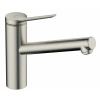Hansgrohe Zesis M33 kuchynská batéria stojánková ušľachtilá oceľ 74802800