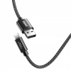 Kábel DEKO USB - USB typ C 1 m čierny