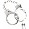 Taboom Luxury BDSM Handcuffs Silver Plated