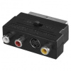 EMOS Redukcia SCART na 3× CINCH + SVHS adaptér K9304