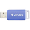 Verbatim V DataBar USB 2.0 Drive USB flash disk 64 GB modrá 49455 USB 2.0; 49455