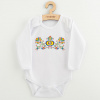 Detské body s potlačou New Baby Ľudový vzor Multicolor 62 (3-6m)
