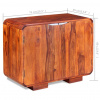 vidaXL Komoda zo sheesamového dreva, 75x35x60 cm - Hnedá - 6791-148589