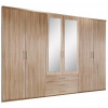 MID.YOU SKRIŇA SO ZRKADLOM, dub sonoma, 270/210/58 cm - Skrine - 001787067504
