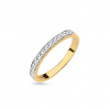 iZlato Forever Eternal Flash prsteň s lab-grown diamantmi, kombinované zlato 9K BSBR151HR