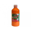 Fľaša temperové farby do školy 500 ml. oranžová