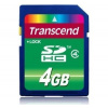 Transcend SDHC karta 4GB Class 4 TS4GSDHC4