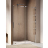 SANSWISS AMALIA D35S2 ATYP 100 - 159,9cm dvere do niky alebo do kombinácie / sprchový kút rohový, profil chróm, sklo číre, D35S2SM15007