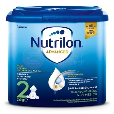 Nutrilon Advanced 2 Následná mliečna dojčenská výživa (od ukončeného 6. mesiaca) 350 g dojčenské mlieko v prášku