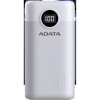 ADATA PowerBank AP10000 - externá batéria pre mobilný telefón/tablet 10000mAh, biela (37Wh) USB-C AP10000QCD-DGT-CWH