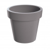 Kvetináč plast sivý Prosperplast 29,3 cm x 29,3 x 26,6 cm