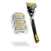 Gillette proshield strojček rúčka + 4 hlavice