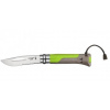 Vreckový nôž Opinel Opinel VRI N°8 Inox Outdoor - Green