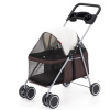Buggy Light Kočárek pro psy 46 x 91 x 69 cm Barva: Hnědá