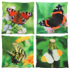 Polštář OUTDOOR Butterfly, 49x49cm, (balení obsahuje 4 kusy!)|Esschert Design