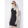 Šaty KSUBI Absinthe Dress Black čierna farba, mini, priliehavá, WSP24DR005