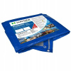 Krycia plachta - Plachty NAVY-SILVER Plachta 4x5m 100g