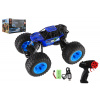 Auto RC Off-Road terénní 2,4GHz plast 32cm dobíjecí pack+baterie modré v krabici 38x23x26cm (00861984)