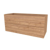 Mereo Aira, kúpeľňová skrinka 121 cm, Multidecor, Light Select Walnut CN793SLSW1