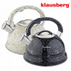 Čajník, kanvica na čaj - KETTLE MARMO KLAUSBERG 2,7L KB-7047 (Čajník, kanvica na čaj - KETTLE MARMO KLAUSBERG 2,7L KB-7047)