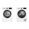 Set výrobkov Bosch WGG244Z5CS + WQG245D0CS biely