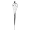 MagicHome Gulesada, 15 ks, 3,5-6-8 cm, bielo-strieborné, na vianočný stromček