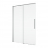 RONAL ORIANA D36S2 150cm sprchové dvere do niky alebo do kombinácie, profil aluchróm, sklo číre, D36S21505007