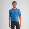 SPORTFUL Cyklistický dres s krátkym rukávom - LIGHT - modrá XL
