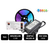 Programovateľný set RGB-IC LED pásika WS2812B COB, IP20 | WLED.sk