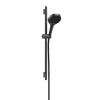 Hansgrohe Rainfinity - Set sprchovej hlavice, tyče a hadice, 3 prúdy, kefovaný čierny chróm 28745340