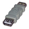 USB (2.0) Spojka, USB A (2.0) F-USB A (2.0) F, 0, sivá