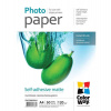 COLORWAY fotopapír/ samolepící/ matte 120g/m2, A4/ 50 kusů (PMS1208050A4)