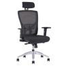 Office Pro Kancelárska stolička HALIA MESH SP s podhlavníkom + podrúčky, čierna