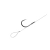 DELPHIN - Náväzec s protihrotom FLR Loop veľ. 10 12 cm 6 ks