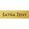 Top Štítok na dvere zlat.mat. 4x14cm text / ŠATŇA ŽENY