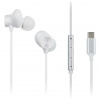 Panasonic RP-TCM225 sluchátka do uší USB-C (10mm meniče, vstavaný mikrofón a diaľkové ovládanie, kábel 1.2, 3 veľkosti), biele