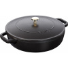 Staub Kastról STAUB so samopodlievacou pokrievkou 28cm čierny 3,7l