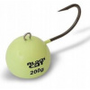 Jigová hlavička Black Cat Fire Ball Jig Fluo 6/0 200 g