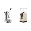La Pavoni Professional Lusso + Eureka Mignon Specialita, CR cream
