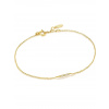 ANIA HAIE BAU004-02YG Magma Wave Bracelet Ladies Gold 14K