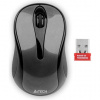 A4tech Myš G3-280N, 1000DPI, 2.4 [GHz], optická, 3tl., 1 koliesko, bezdrôtová, čierna, 1 ks AA, klasická, V-Track