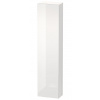 Duravit DuraStyle - Skrinka vysoká 180x40x24 cm, pravá, lesklá biela DS1228R2222