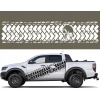 Šablóna na maľovanie auta DEZÉN PNEUMATIKY PUNISHER OFF ROAD 44x250cm