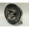 Predná lampa BUCHEL 513 50 210 RETRO chrómová s držiakom s vypínačom