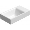 GSI NUBES keramické umývadlo 40x23 cm, umývadlová batéria vpravo, biela ExtraGlaze 9636011