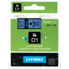 páska DYMO 40916 D1 Black On Blue Tape (9mm) S0720710