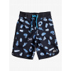 Detské plavky - Quiksilver boxerky. 5 Navy modrá (Logo Quiksilver Tmag Blue Swimsuits (5L))