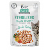 Brit Care Cat Sterilized Fillets in Gravy Tender Turkey 85 g