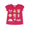 Dievčenské tričko - WINKIKI WKG 92557, ružová Farba: Ružová, Veľkosť: 98